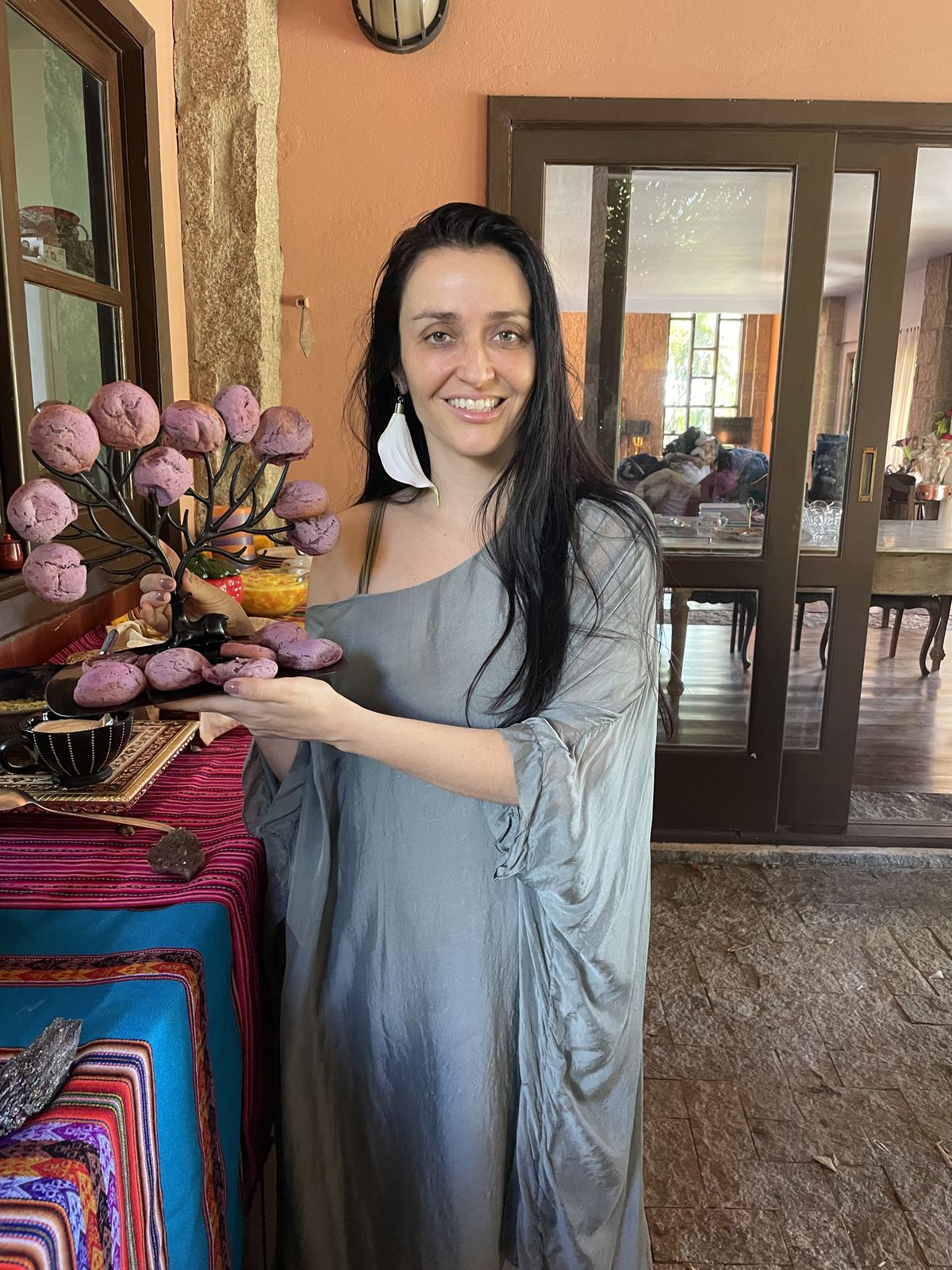 Doces típicos preparados pela chef para os participantes do retiro LoveDetox
